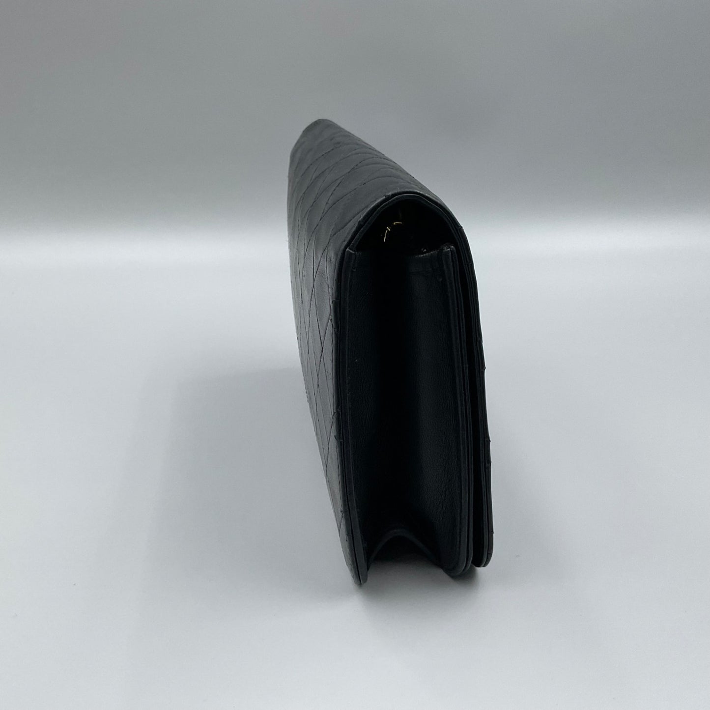 '89 CHANEL BLACK TIMELESS/CLASSIQUE FULL FLAP