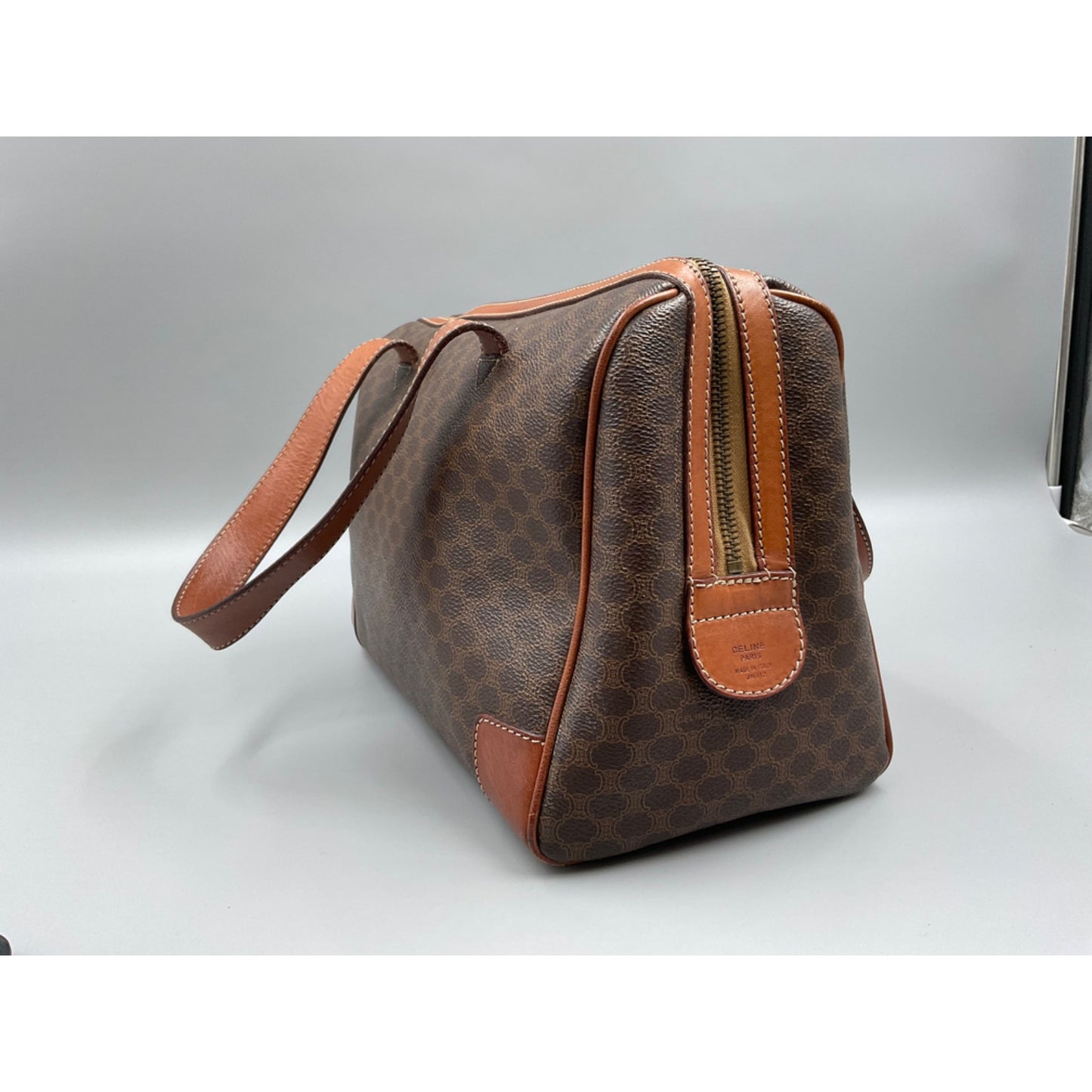 CELINE BROWN MACADAM DOCTOR BAG