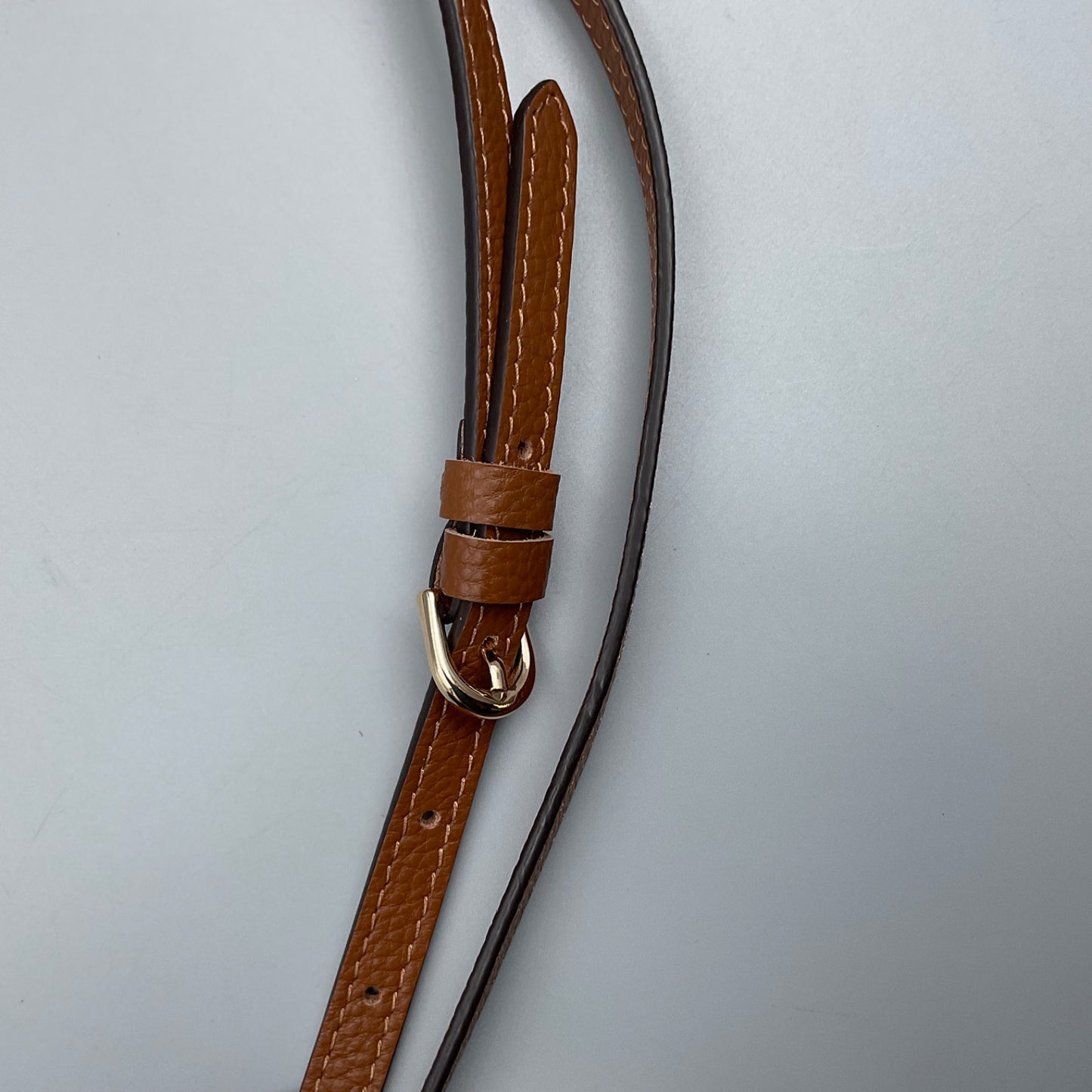 CELINE BROWN MACADAM HANDBAG w/CHAIN