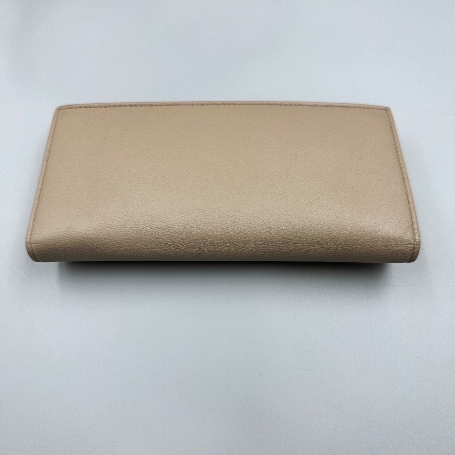 YSL BEIGE LEATHER WALLET