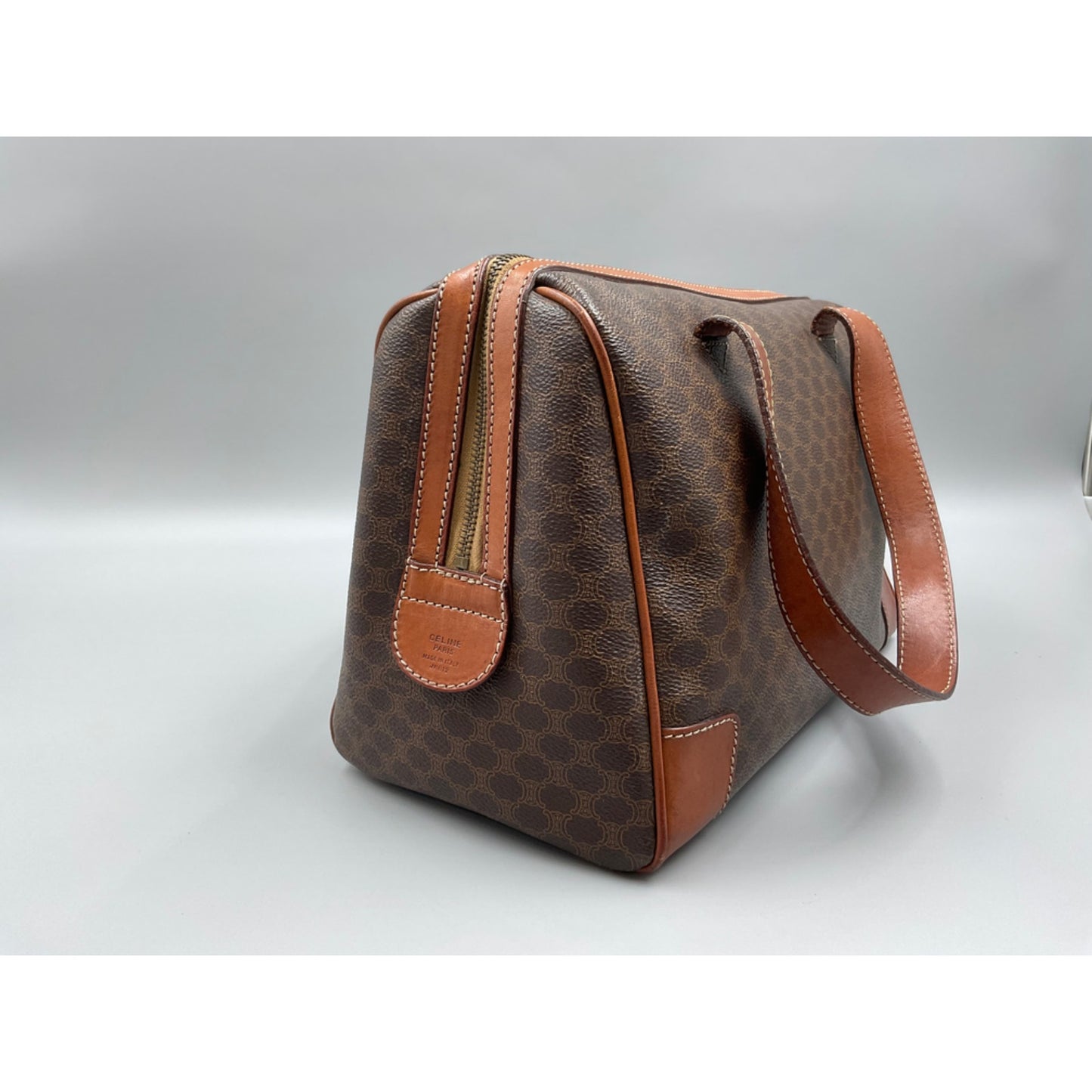 CELINE BROWN MACADAM DOCTOR BAG