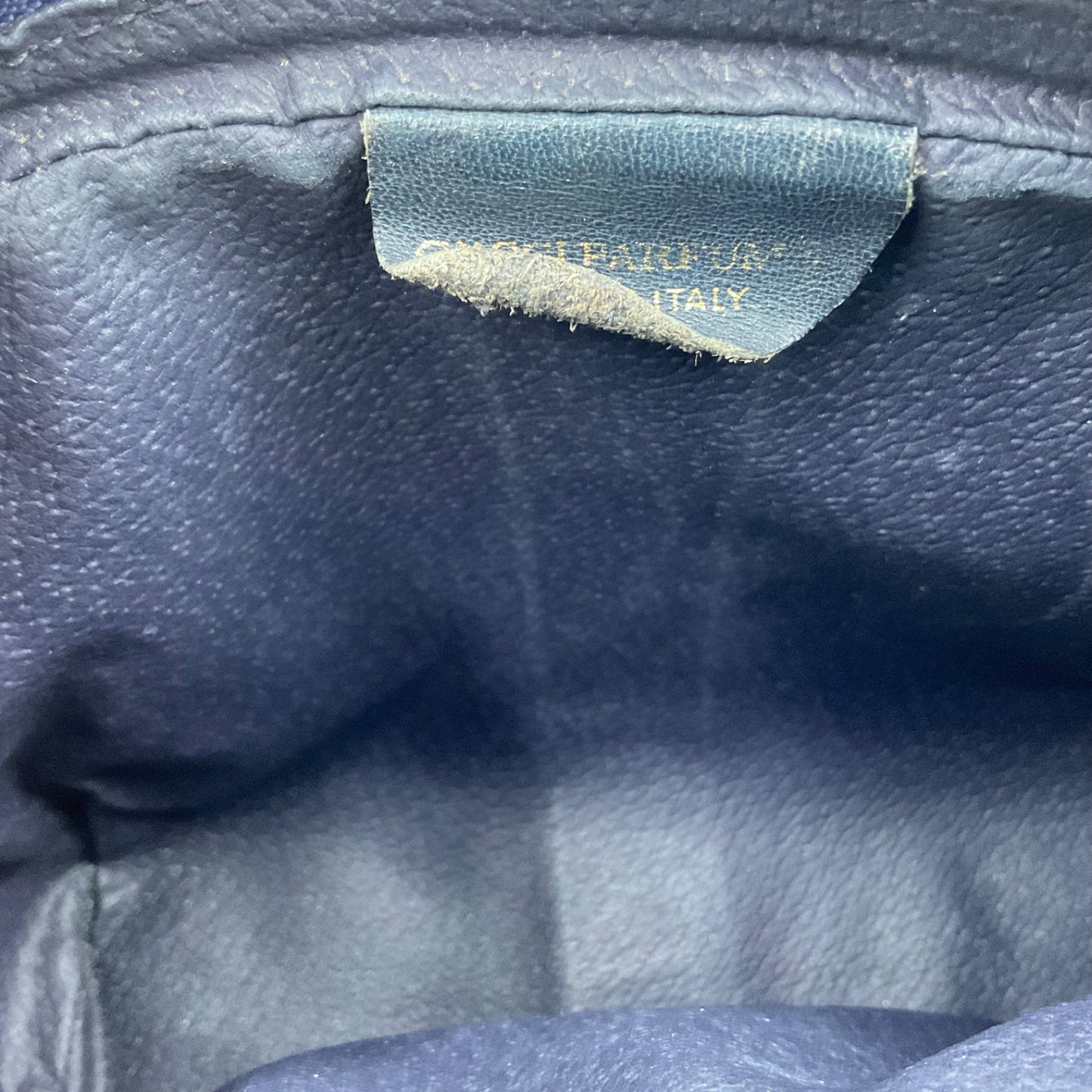 GUCCI BLUE GG SUPREME SHERRY LINE CROSSBODY BAG