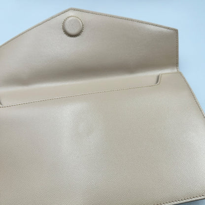 ST. LAURENT BEIGE UPTOWN TOTE BAG