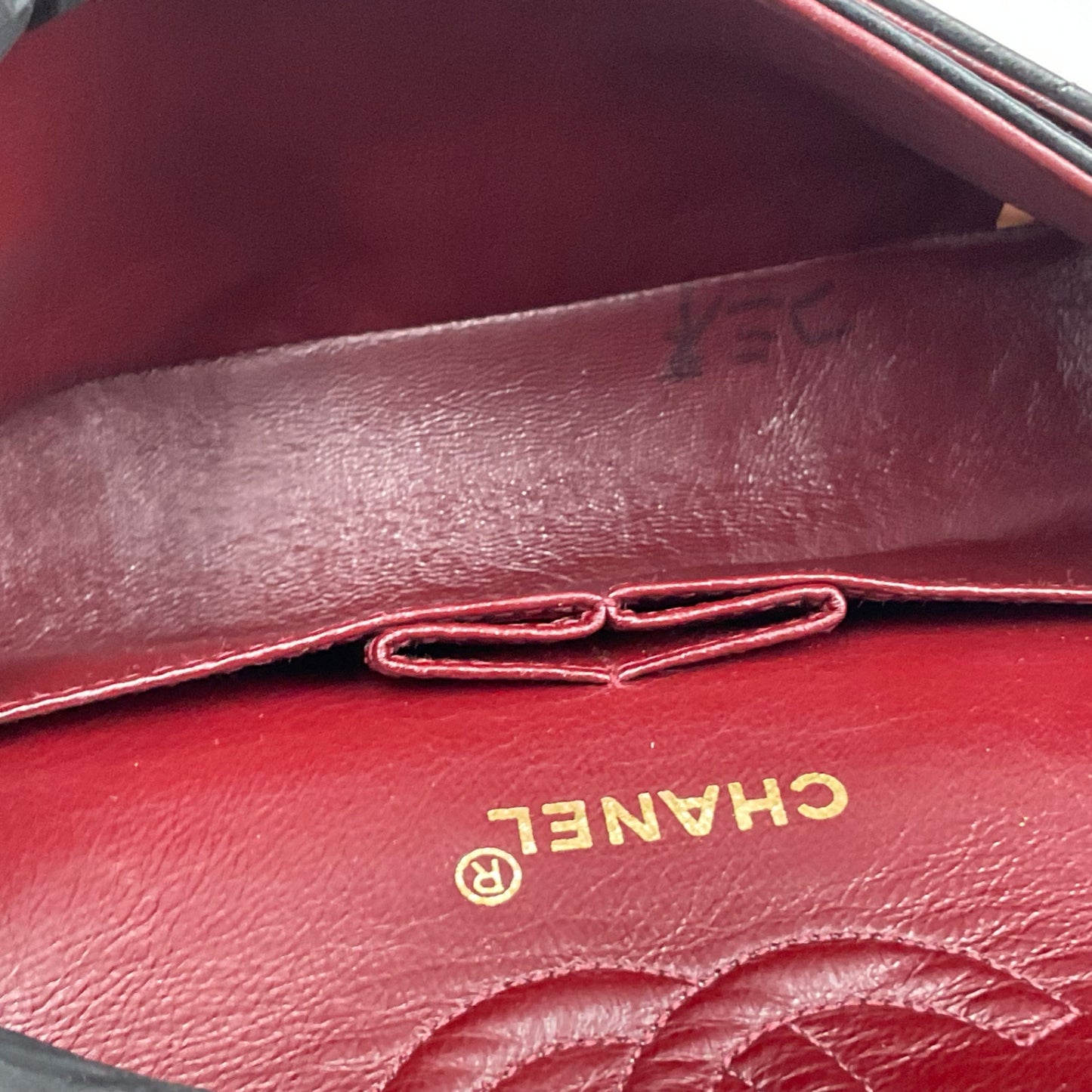 '89-'91 CHANEL TIMELESS/CLASSIQUE BLACK LEATHER CROSSBODY BAG