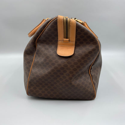 CELINE MACADAM BOSTON DUFFLE BAG (LARGE)