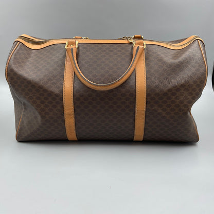 CELINE MACADAM BOSTON DUFFLE BAG (LARGE)