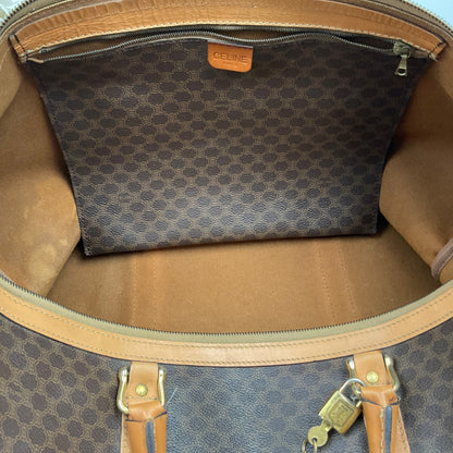 CELINE MACADAM BOSTON DUFFLE BAG (LARGE)