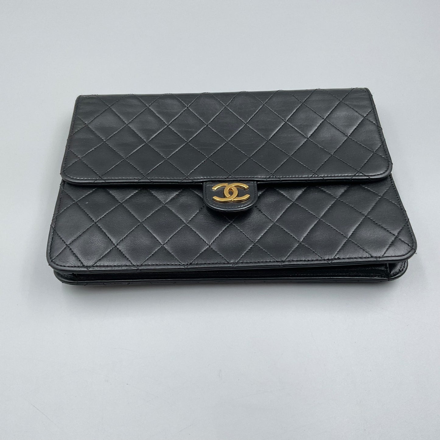 CHANEL BLACK CLASSIC SINGLE FLAP SHOULDER BAG