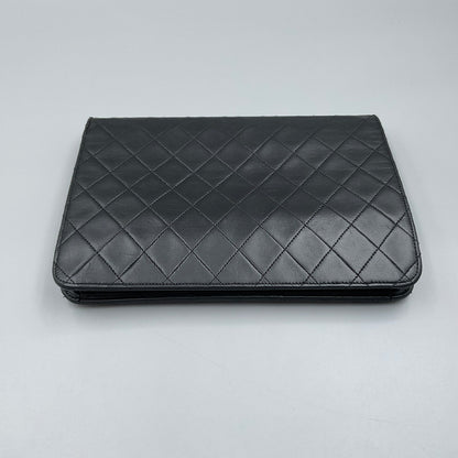 CHANEL BLACK CLASSIC SINGLE FLAP SHOULDER BAG
