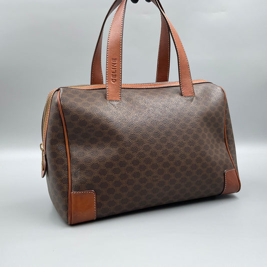 CELINE BROWN MACADAM DOCTOR BAG