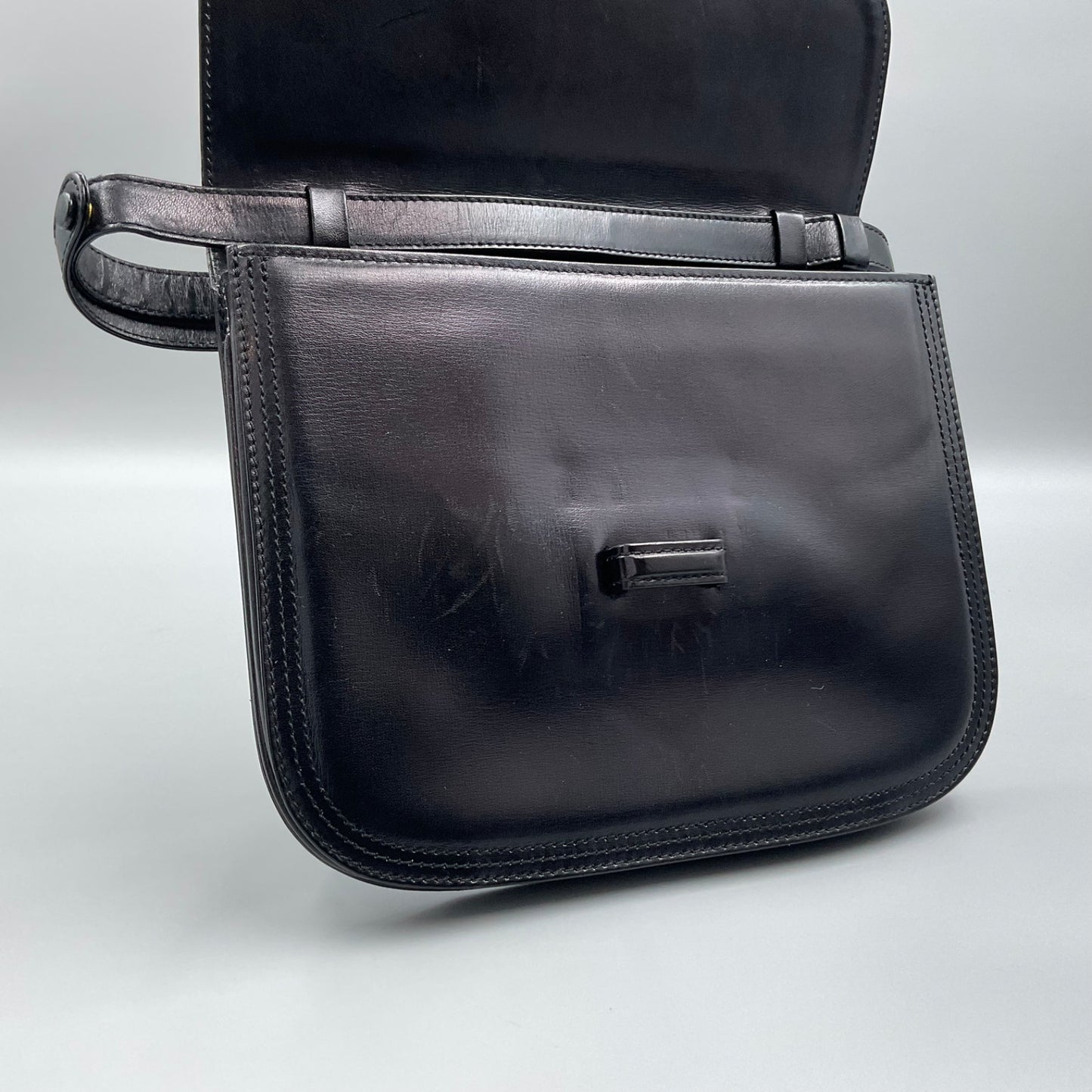 YSL BLACK 2-WAY HANDBAG